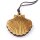 Pendant St. James Scallop Shell Olive Wood