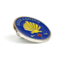 Pin / Anstecker Buen Camino mit Jakobspfeilen