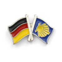 Spilla / Badge bandiera Cammino Germania