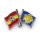 Pin / Anstecker Camino Spanien Flagge