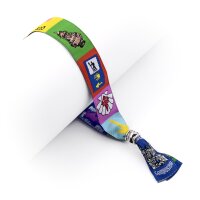 Stoffarmband Buen Camino Suenos