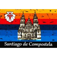 Aufkleber Kathedrale Santiago de Compostela