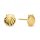 Stud Earring St. James Scallop gold