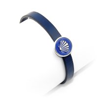 Blue Leather Bracelet Belorado