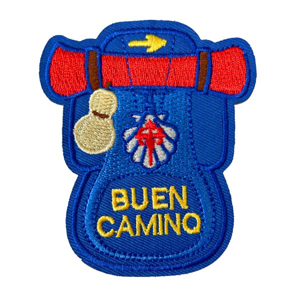 Patch / Toppa termoadesiva Cammino di Santiago Mochila