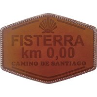 Aufnäher / Aufbügler Fisterra aus Kunstleder