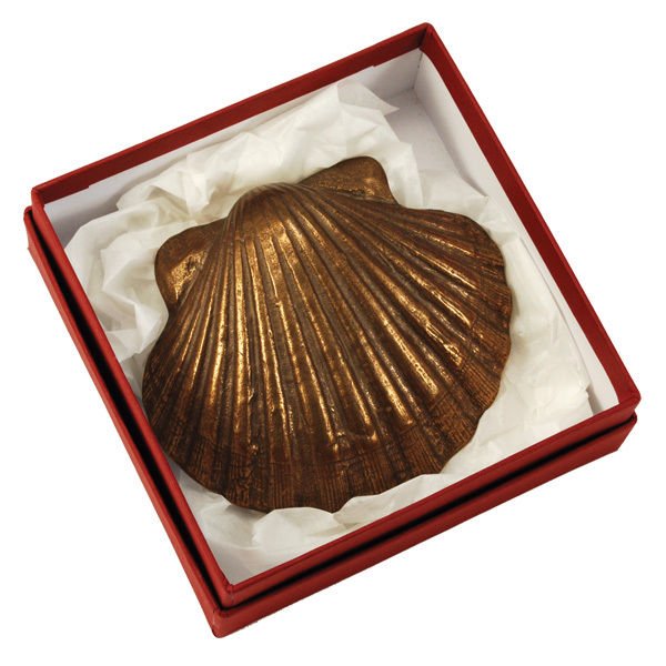 Bronze Scallop Shell