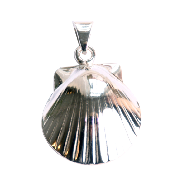 Pendentif Coquille Saint-Jacques León en argent sterling 925