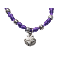 Bracciale in raso – viola