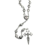 Rosary with St. James Cross and Scallop Shells approx....