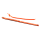 Bracciale pelle Buen Camino - arancione