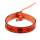 Bracelet en cuir Buen Camino - orange