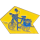 Spilla / Badge ciclista rotondo
