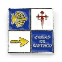Pin / Anstecker Camino de Santiago