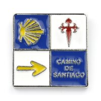 Pin / Anstecker Camino de Santiago