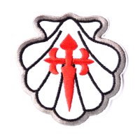 Patch / Iron-on St. James Scallop Shell & St. James...